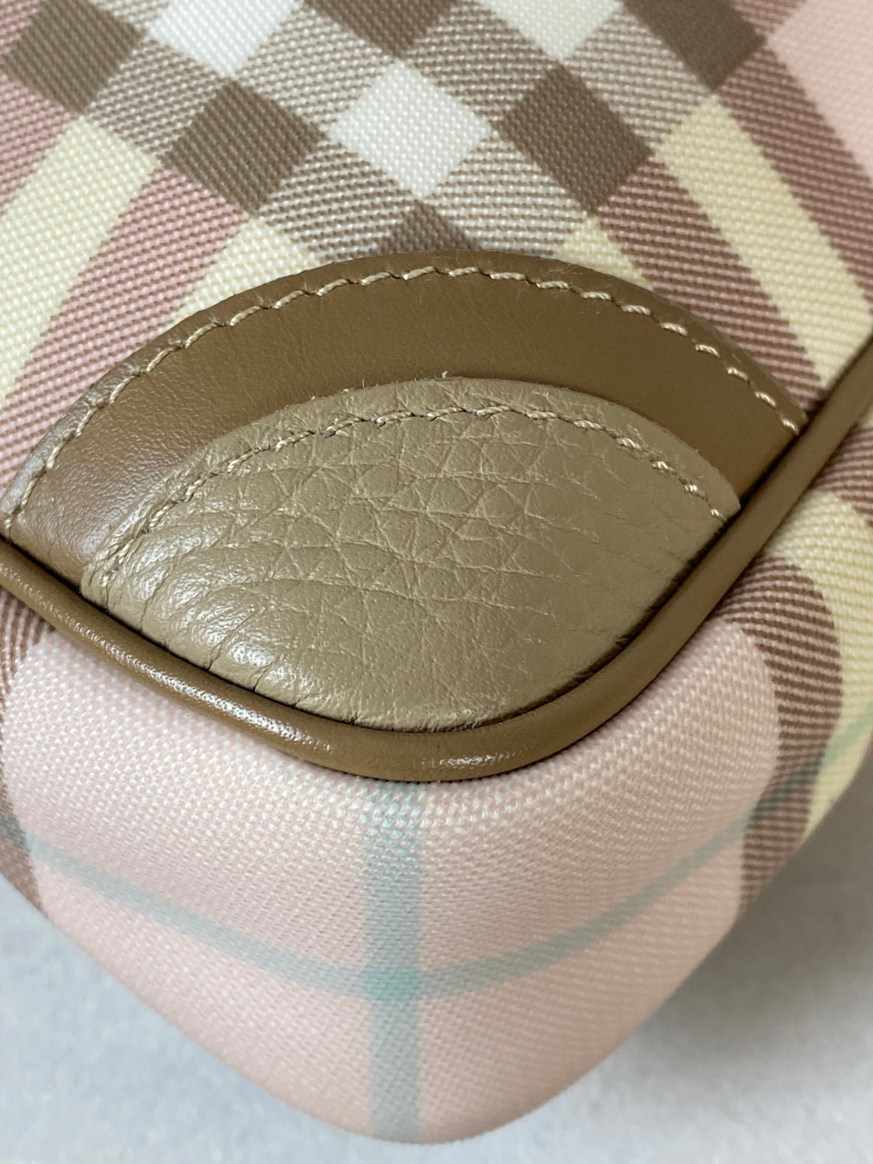 Burberry Bicolor Nova Check Bucket Shoulder Bag-handbag-Burberry-The Closet Egypt