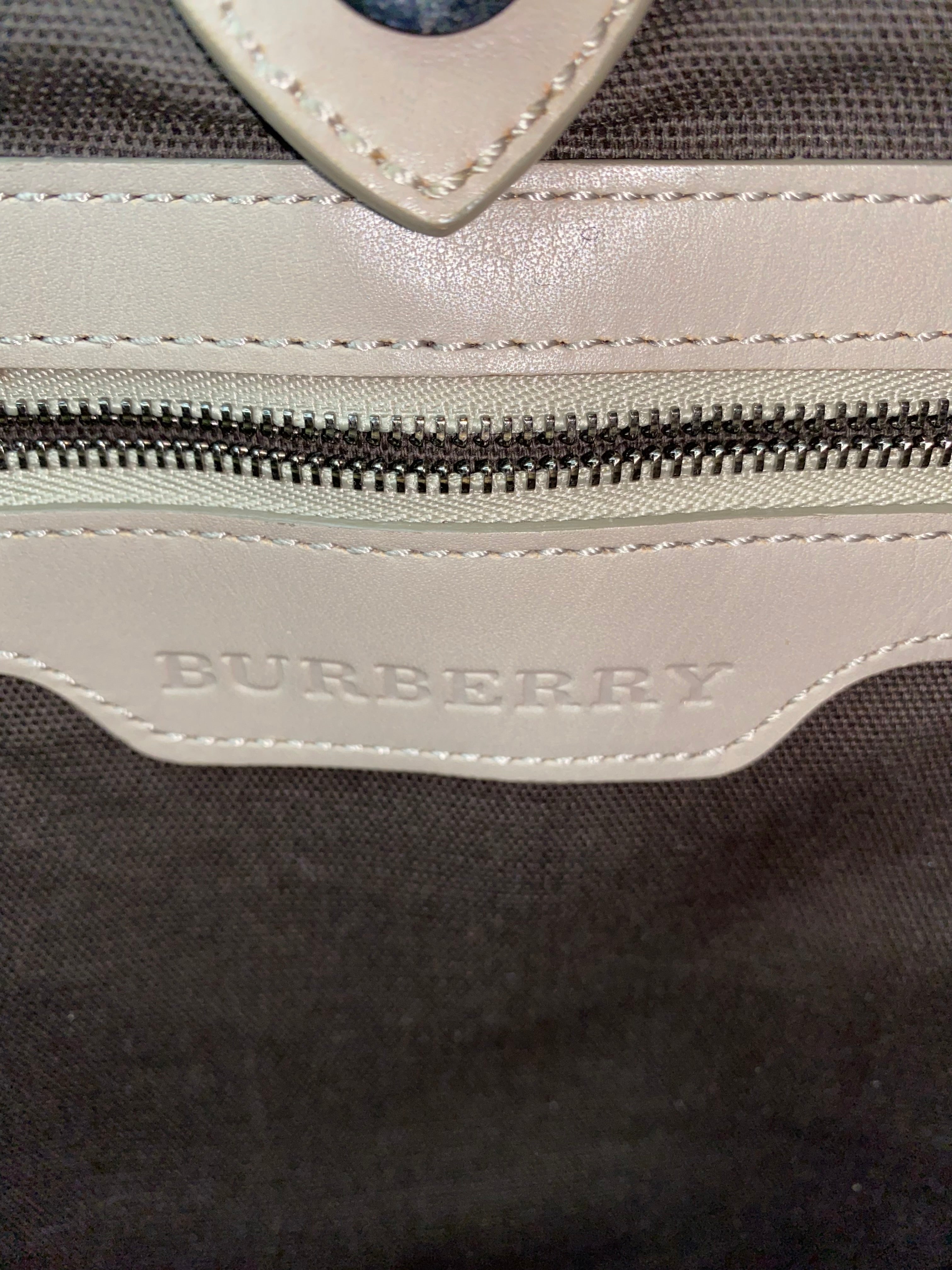 Burberry Smoked Beige Check Shoulder Bag-handbag-Burberry-The Closet Egypt