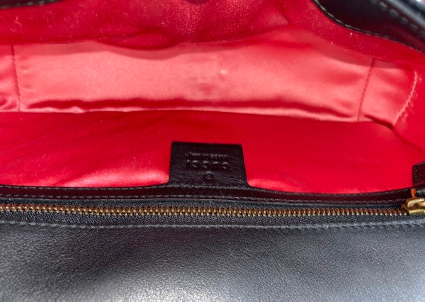 Gucci Black Velvet Marmont Small Bag-handbag-Gucci-The Closet Egypt