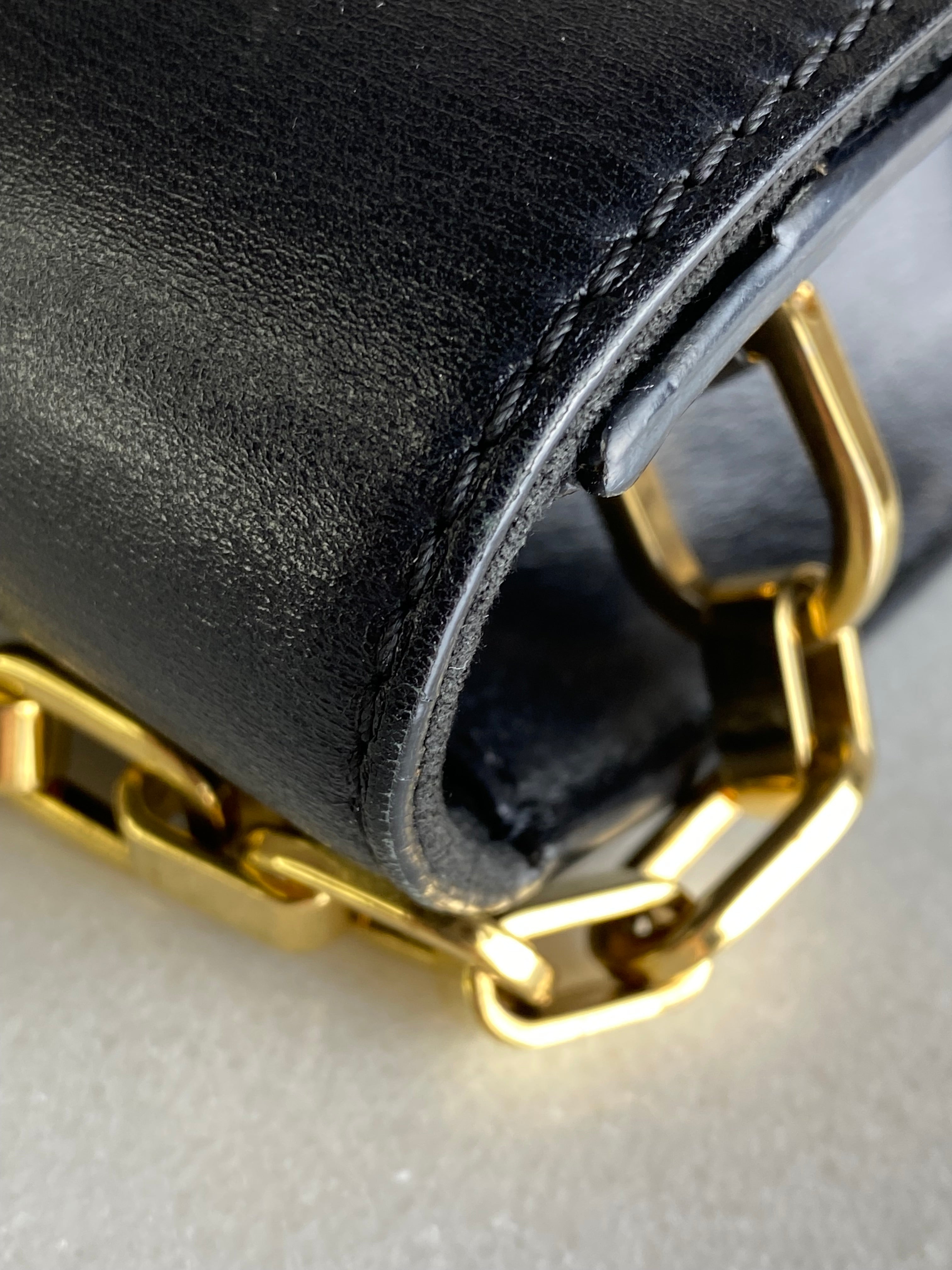 Louis Vuitton Black Chain Louis MM Bag-handbag-Louis Vuitton-The Closet Egypt