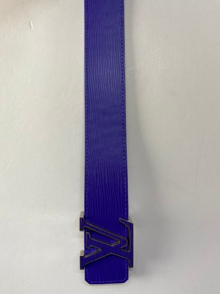 louis Vuitton Purple Belt 34-Belt-Louis Vuitton-The Closet Egypt