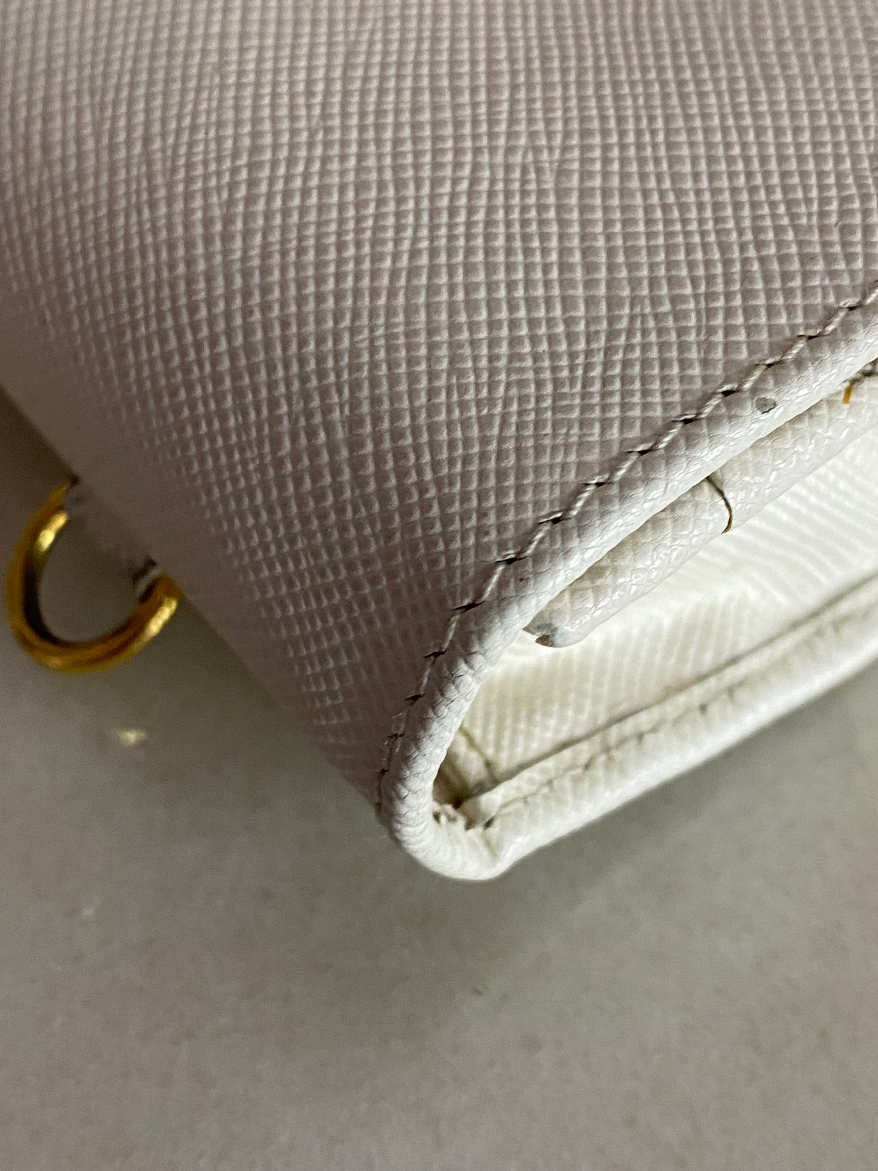 Prada White WOC-wallet-Prada-The Closet Egypt