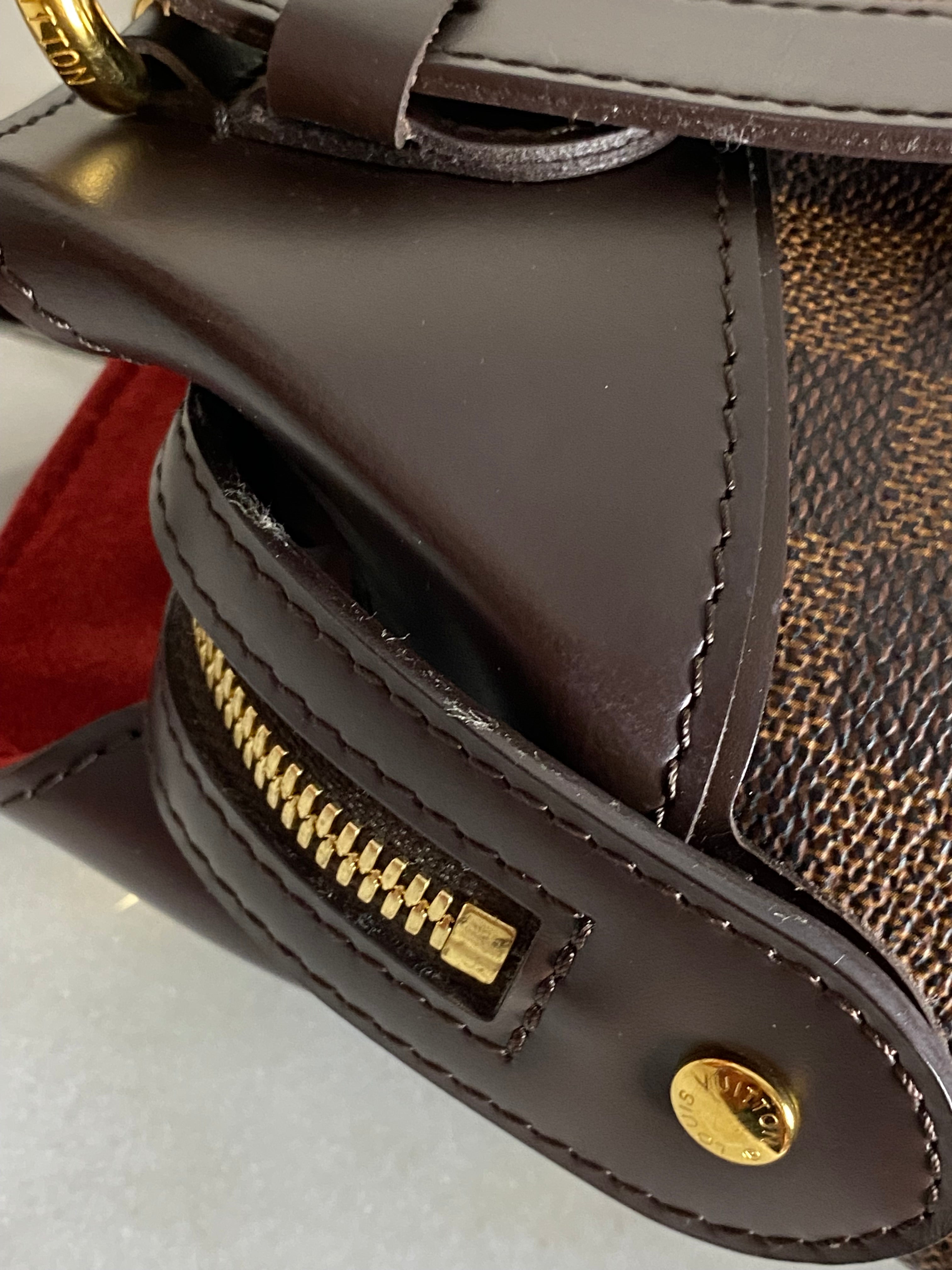 Louis Vuitton Damier Ebene Sistina PM Shoulder Bag-handbag-Louis Vuitton-The Closet Egypt