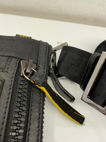 Fendi Black Zucca Nylon Crossbody Bag-handbag-Fendi-The Closet Egypt