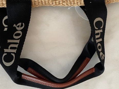 Chloe Bicolor Woody Basket Large Shoulder Bag-handbag-Chloe-The Closet Egypt