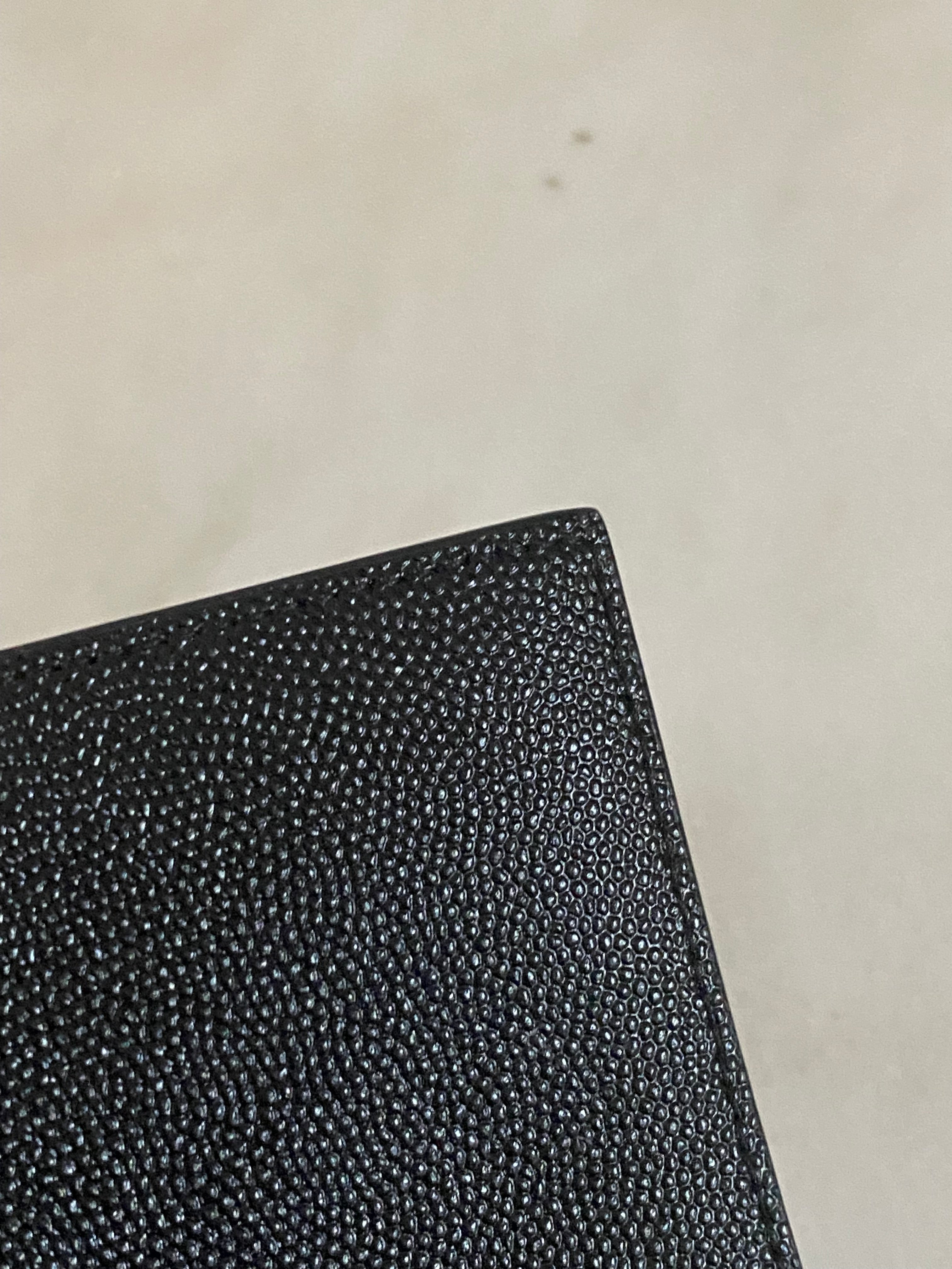 YSL Black Uptown Clutch-Clutch-YSL-The Closet Egypt