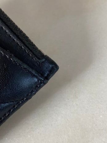 Chanel Black Classic Zipped CC Card Holder-Card Holder-Chanel-The Closet Egypt