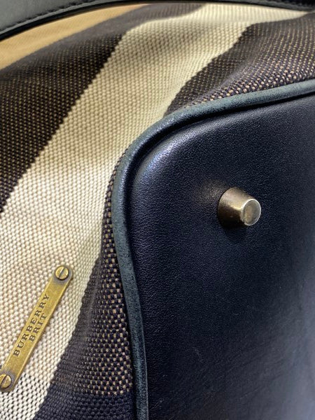 Burberry Black House Check Ashby Shoulder Bag-handbag-Burberry-The Closet Egypt