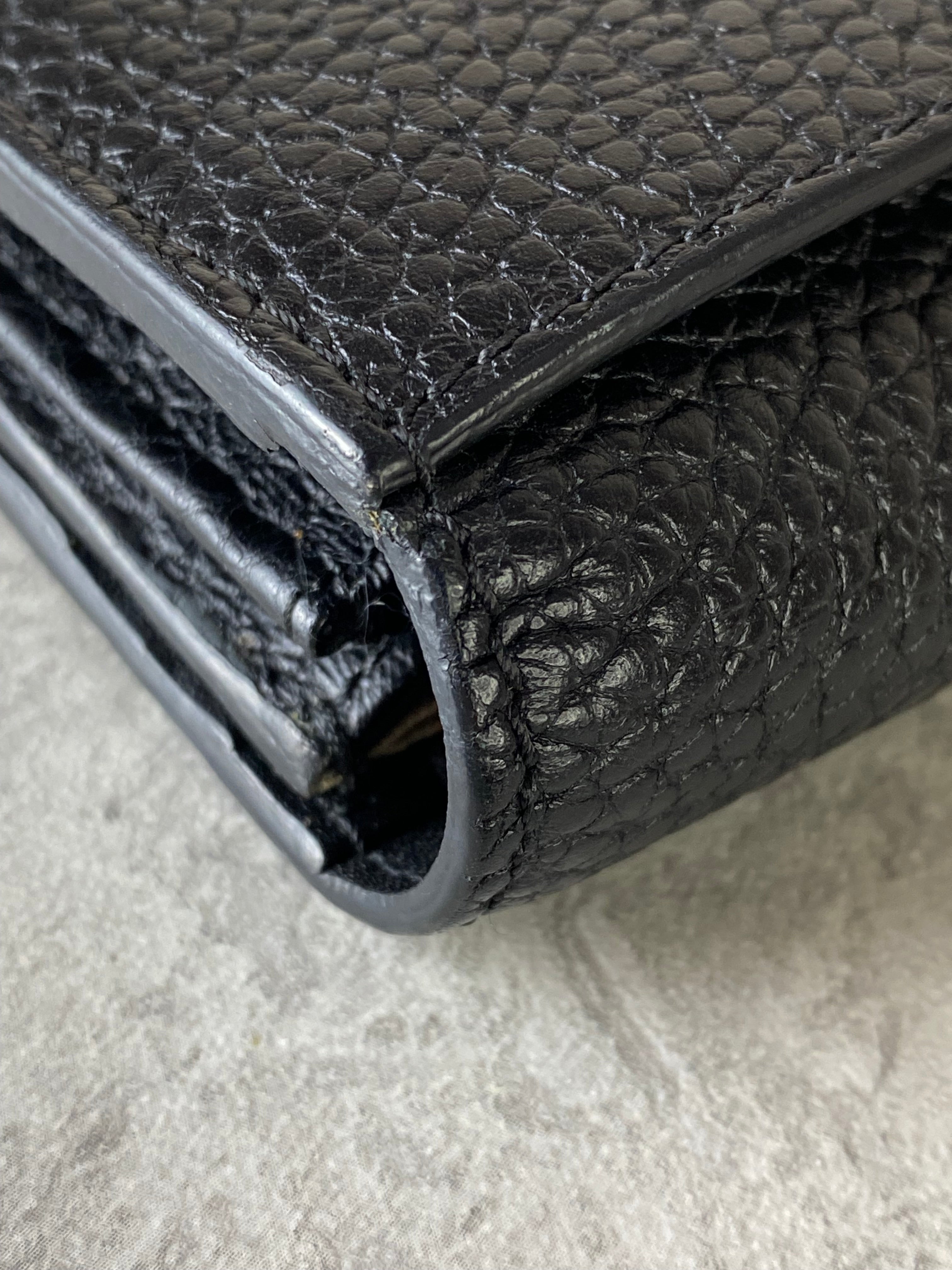 Burberry Black Long Wallet-wallet-Burberry-The Closet Egypt