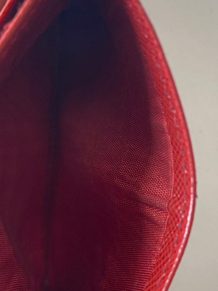 Prada Red Card Holder-Card Holder-Prada-The Closet Egypt