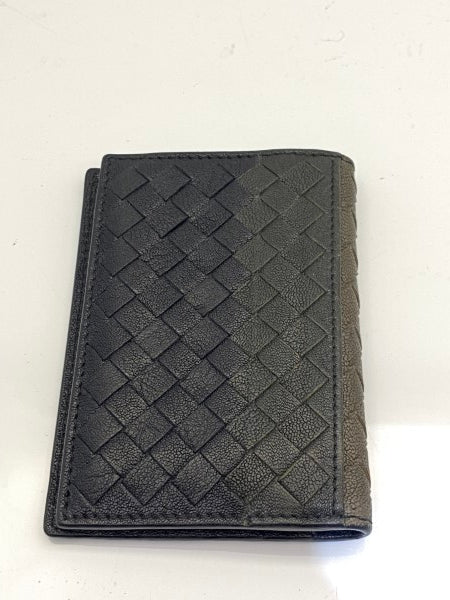 Bottega Veneta Bicolor Wallet with Initials K.A-wallet-Bottega Veneta-The Closet Egypt