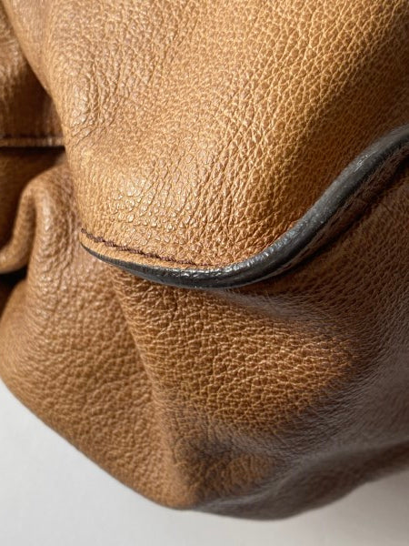 Burberry Brown Tote Turn Lock Bag-handbag-Burberry-The Closet Egypt
