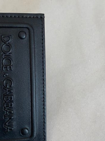 Dolce & Gabbana Black Card Holder-Card Holder-Dolce & Gabbana-The Closet Egypt