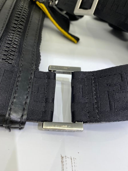 Fendi Black Zucca Nylon Crossbody Bag-handbag-Fendi-The Closet Egypt