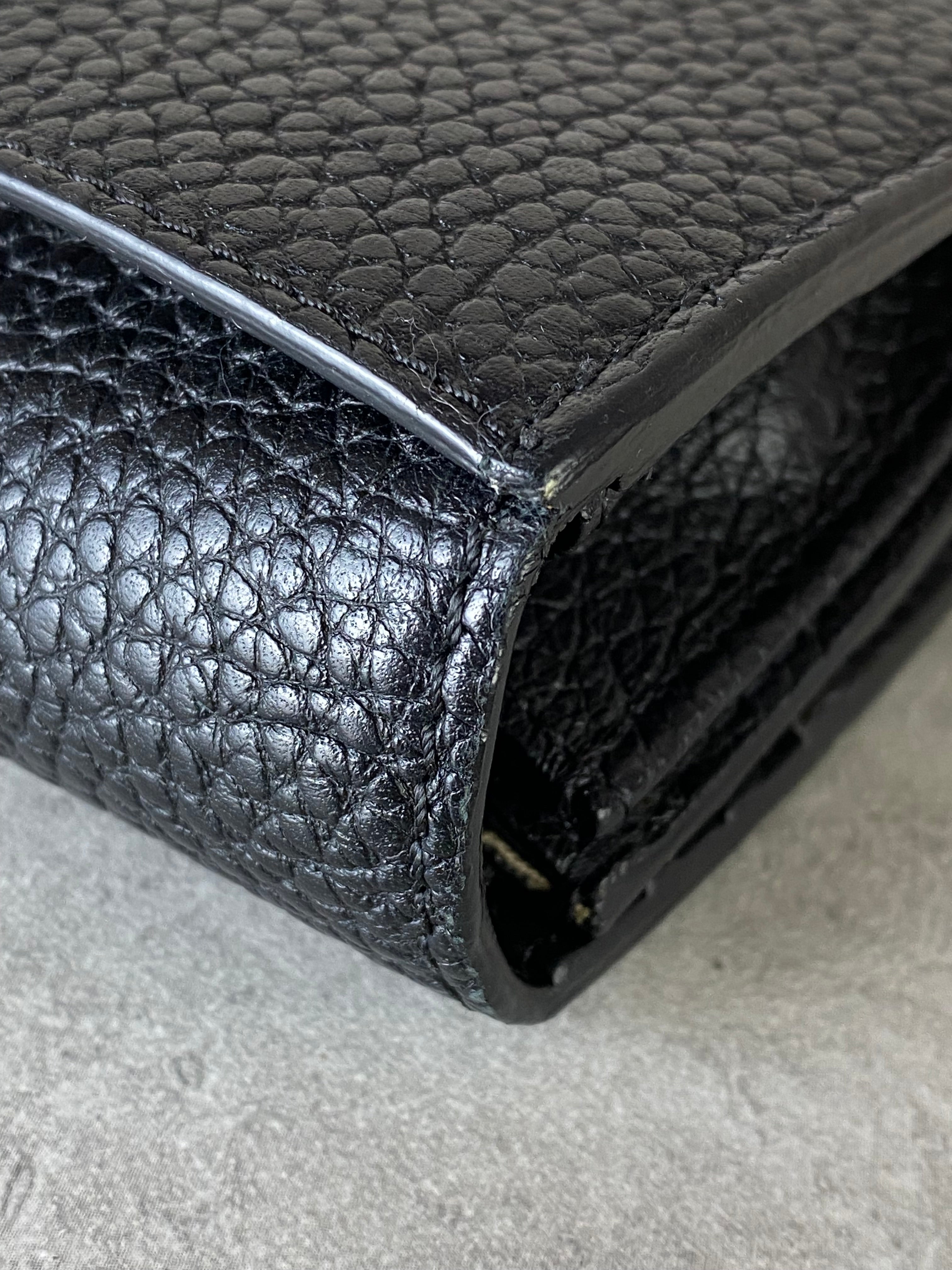 Burberry Black Long Wallet-wallet-Burberry-The Closet Egypt