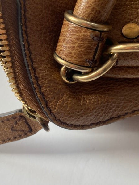 Burberry Brown Tote Turn Lock Bag-handbag-Burberry-The Closet Egypt