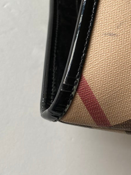 Burberry Nova Check Black Top Handle Bag-handbag-Burberry-The Closet Egypt