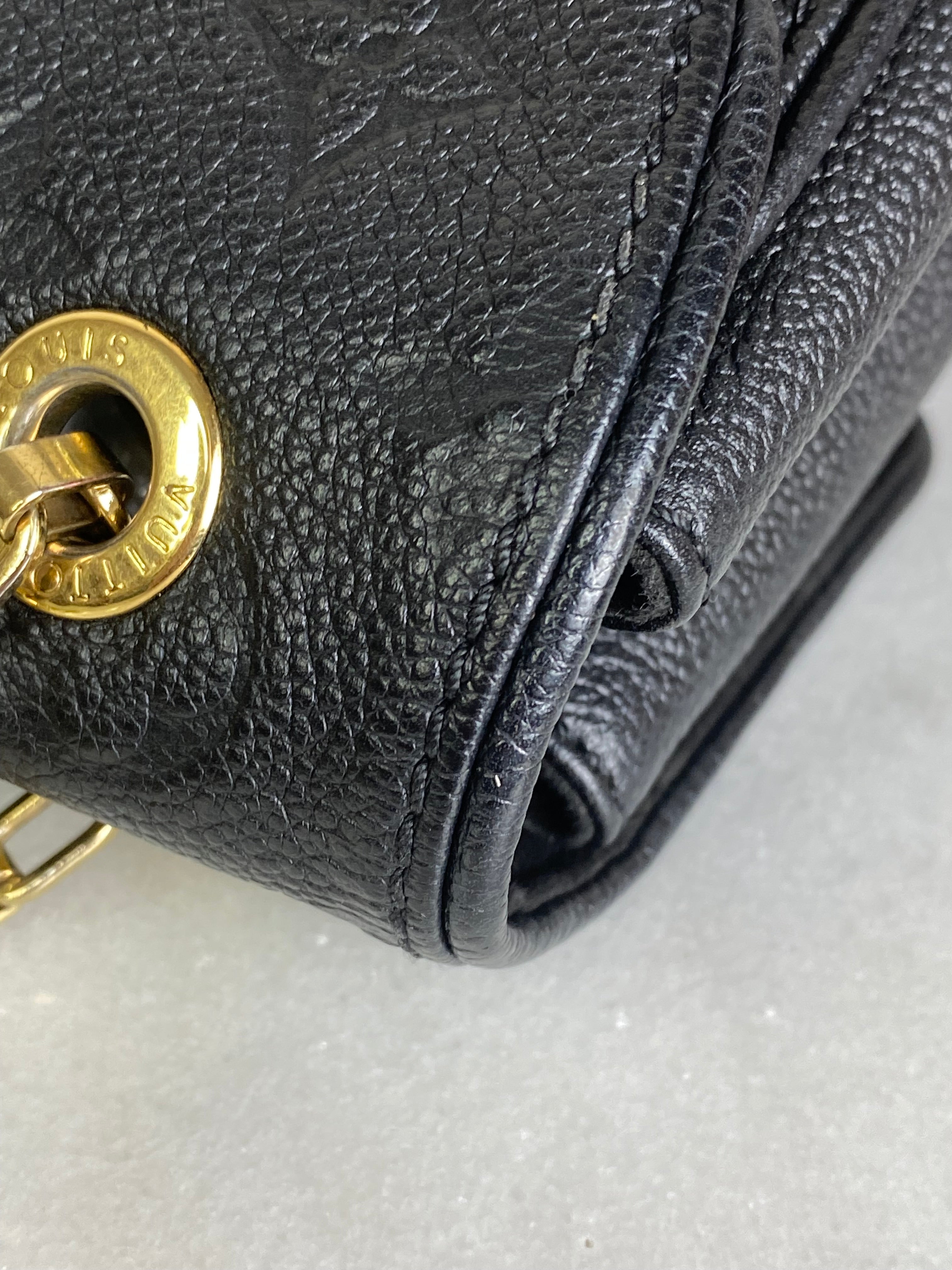 Louis Vuitton Black Monogram Empreinte St Germain Bag-handbag-Louis Vuitton-The Closet Egypt