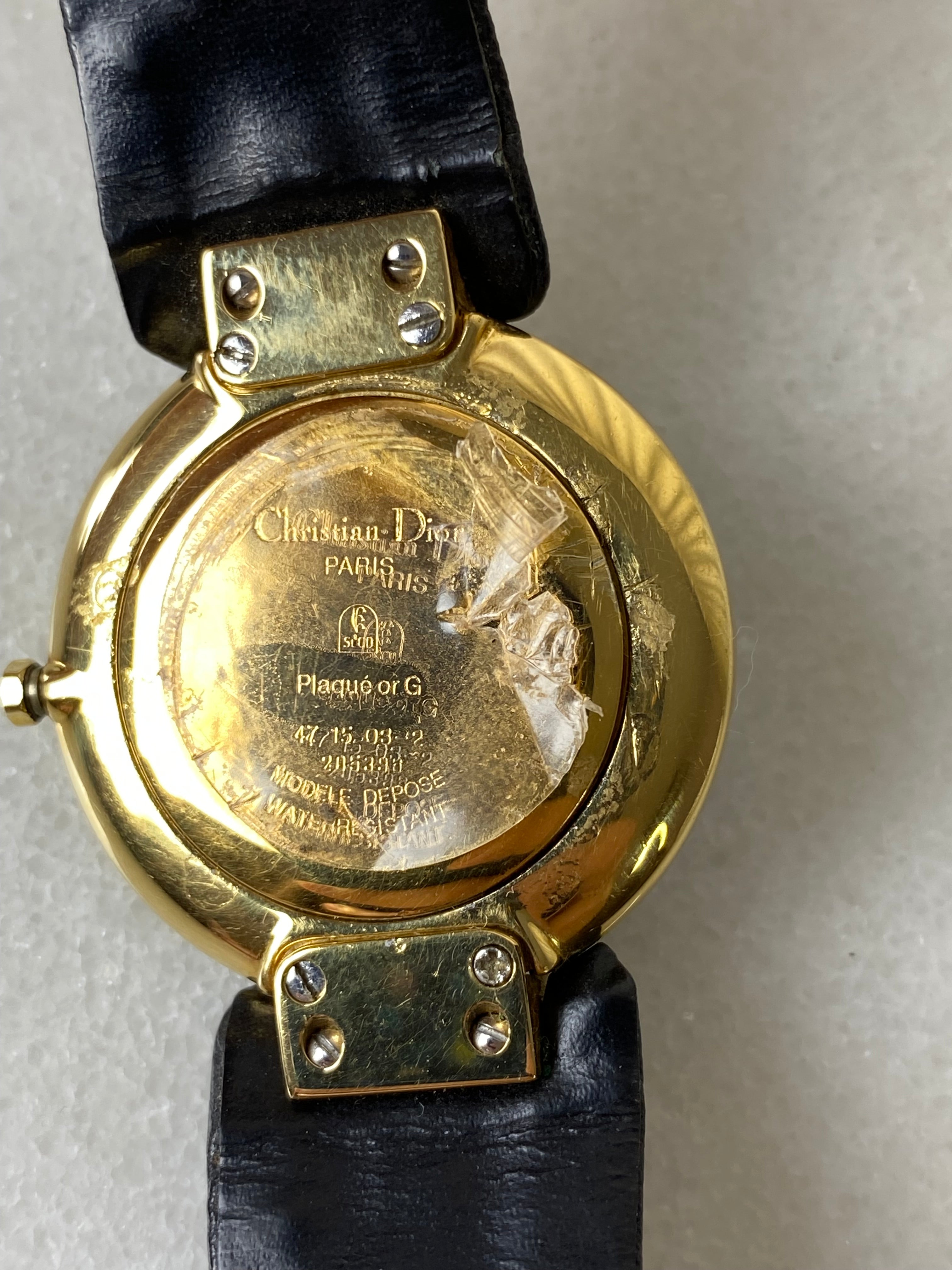 Christian Dior Black Moon Watch-Watch-Christian Dior-The Closet Egypt