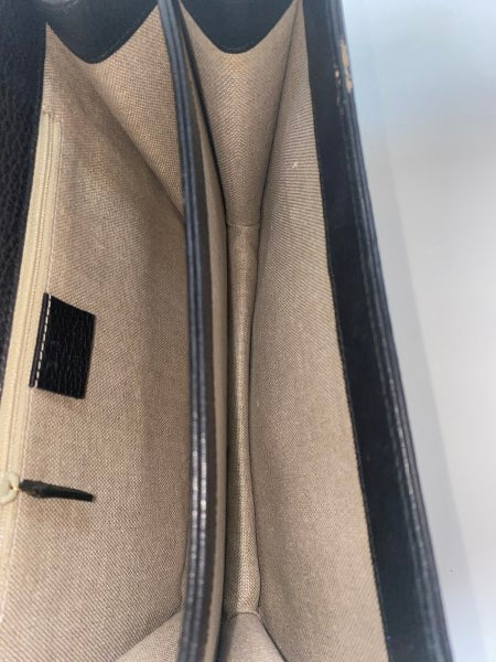 Gucci Black Interlocking Shoulder Bag-handbag-Gucci-The Closet Egypt