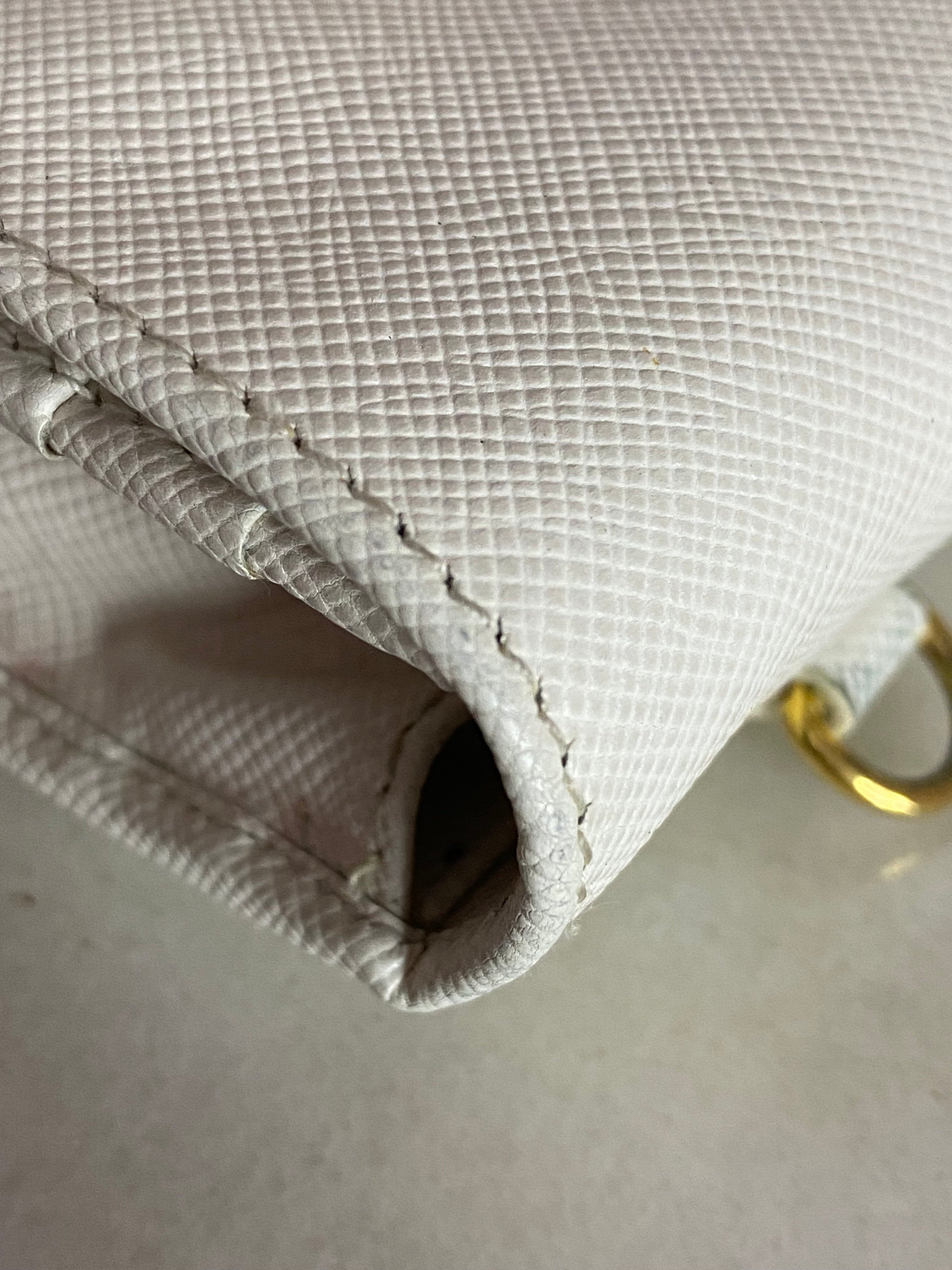 Prada White WOC-wallet-Prada-The Closet Egypt