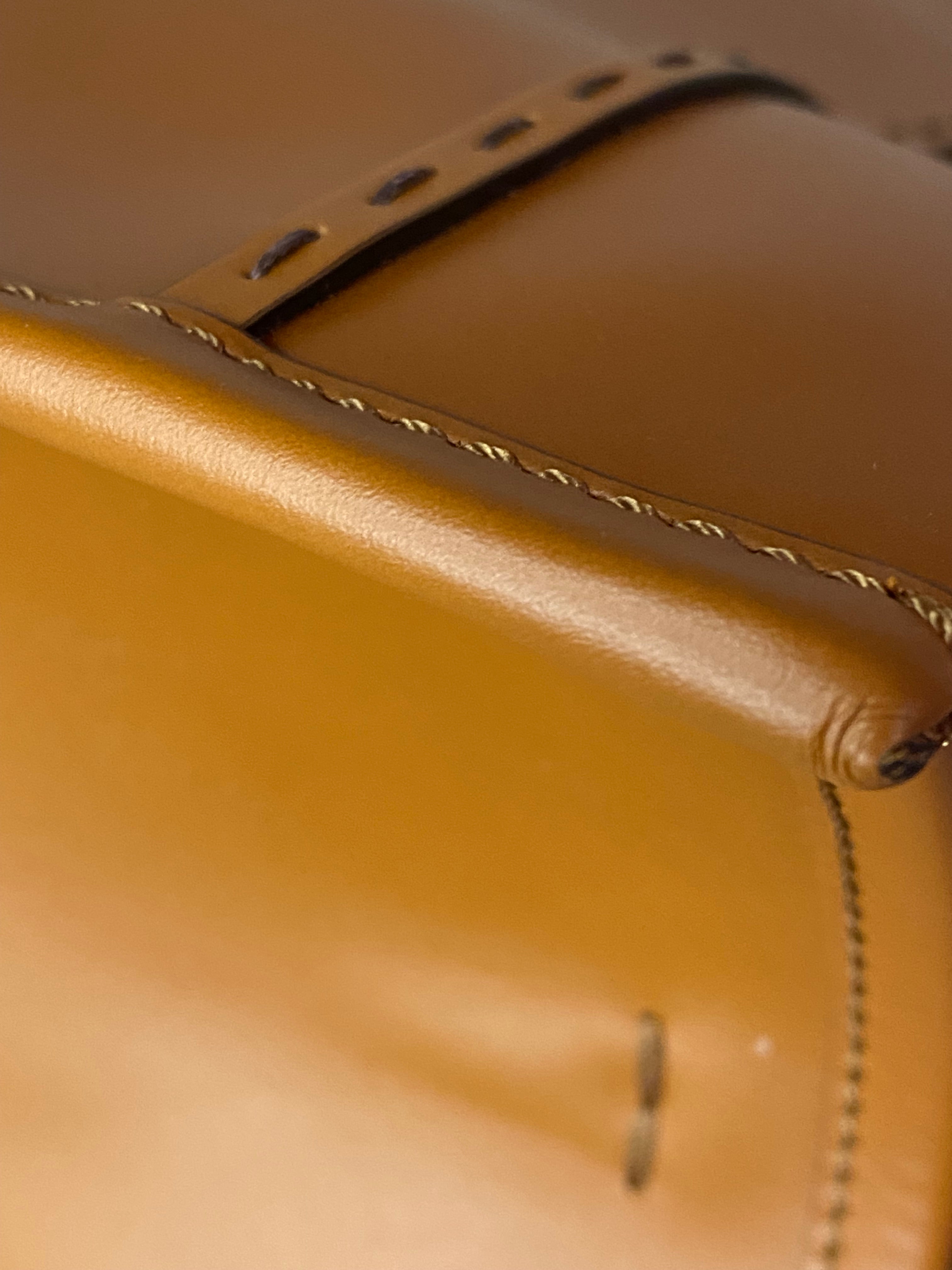 Fendi Camel Sunshine Medium Tote Bag