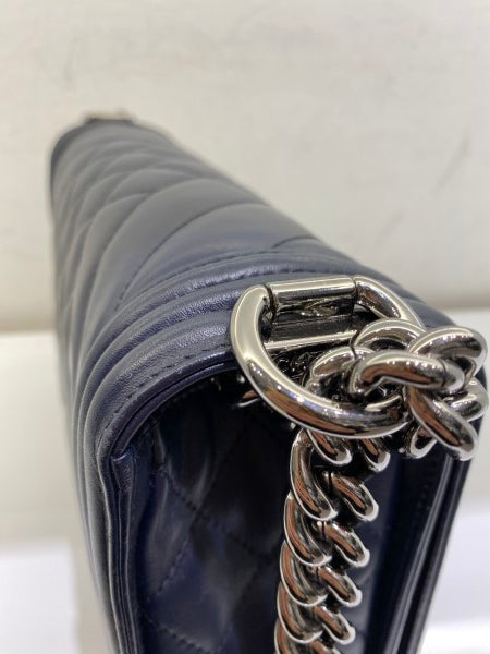 Chanel Blue Boy Medium Bag-handbag-Chanel-The Closet Egypt