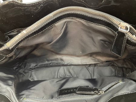 Burberry Black Beat Check Nylon Shoulder Bag-handbag-Burberry-The Closet Egypt