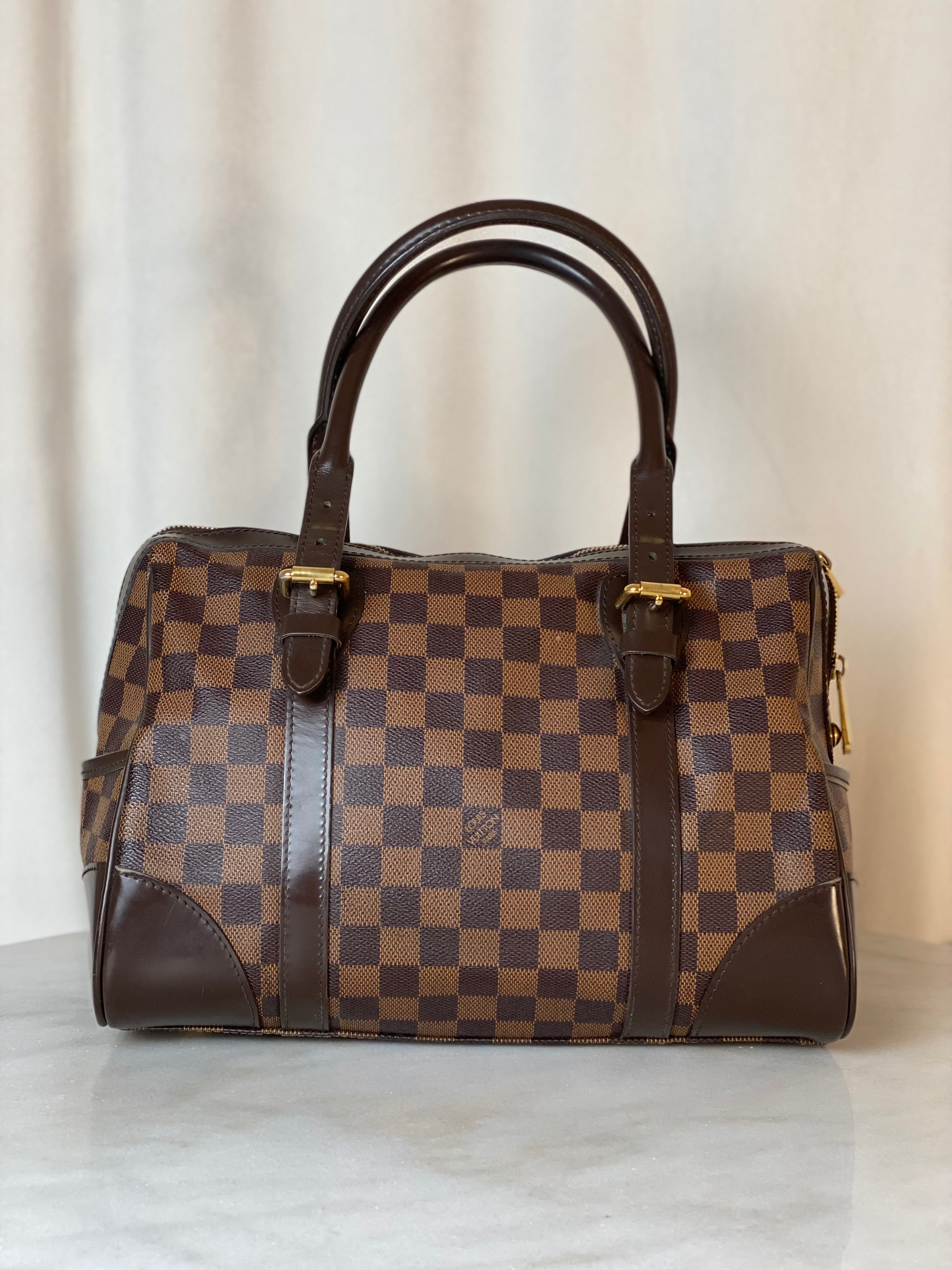 Louis Vuitton Damier Ebene Berkeley Tote Bag