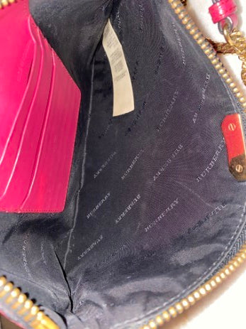 Burberry Hot Pink Grained Crossbody Bag-handbag-Burberry-The Closet Egypt