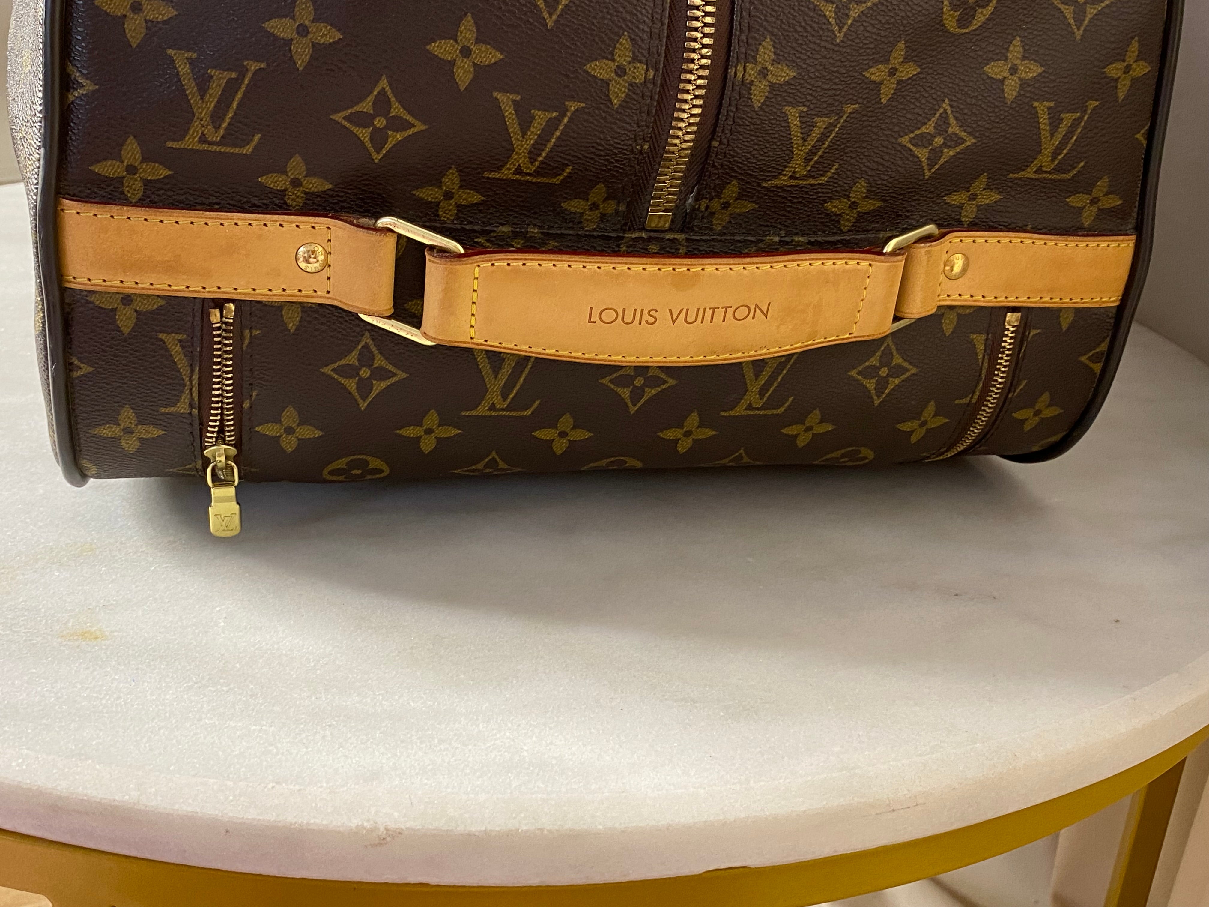 Louis Vuitton Monogram Rolling Eole 60 Duffle Travel Bag