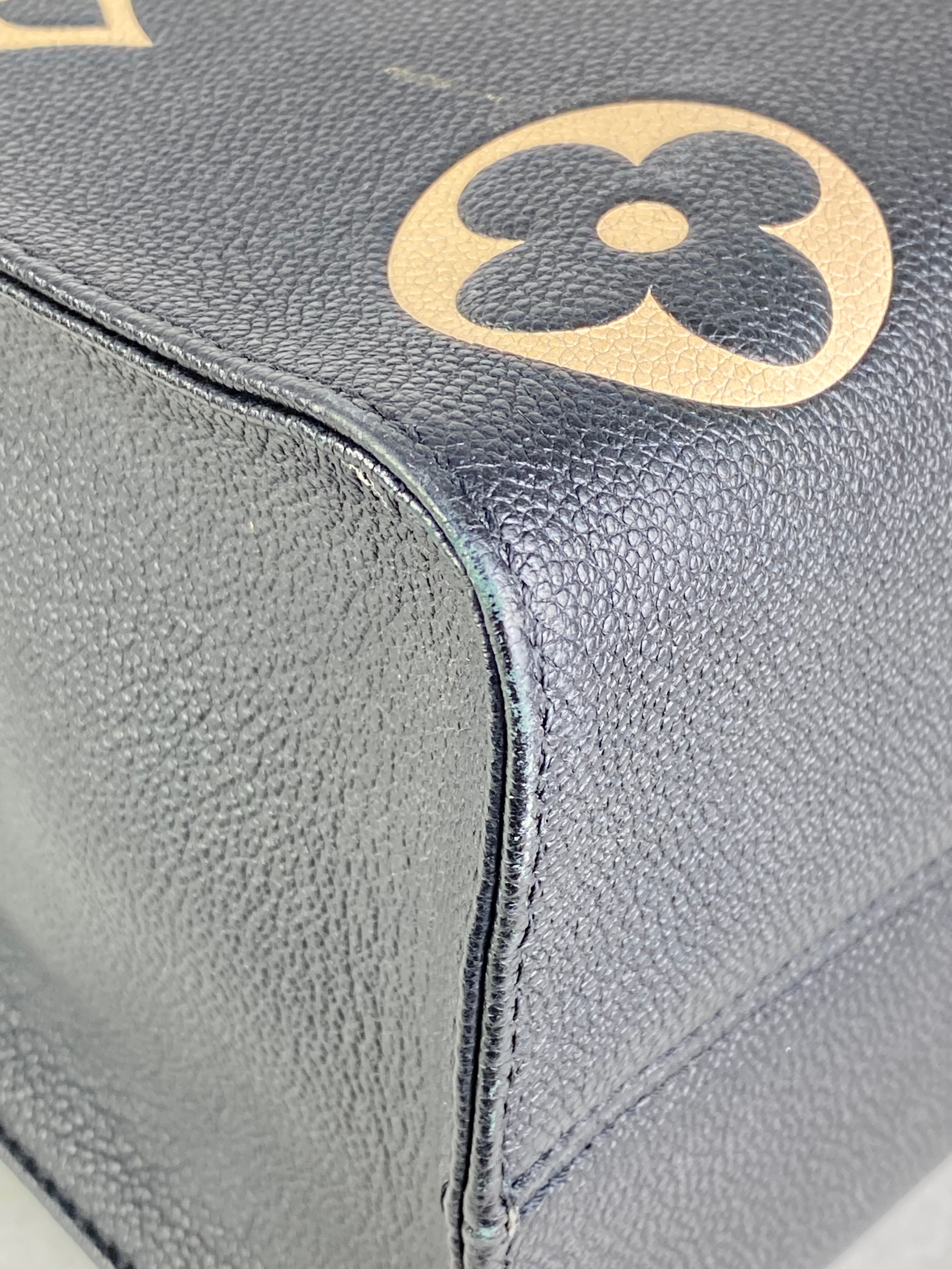 Louis Vuitton Bicolor Monogram Empreinte Onthego Bag