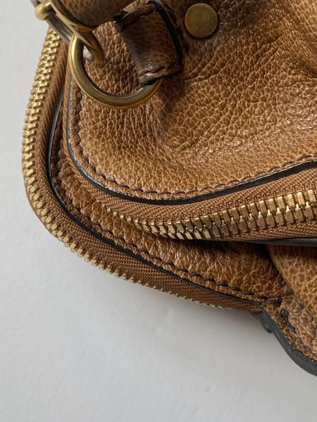 Burberry Brown Tote Turn Lock Bag-handbag-Burberry-The Closet Egypt