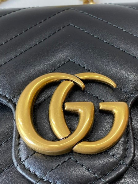 Gucci Black Marmont Mini Bag-handbag-Gucci-The Closet Egypt