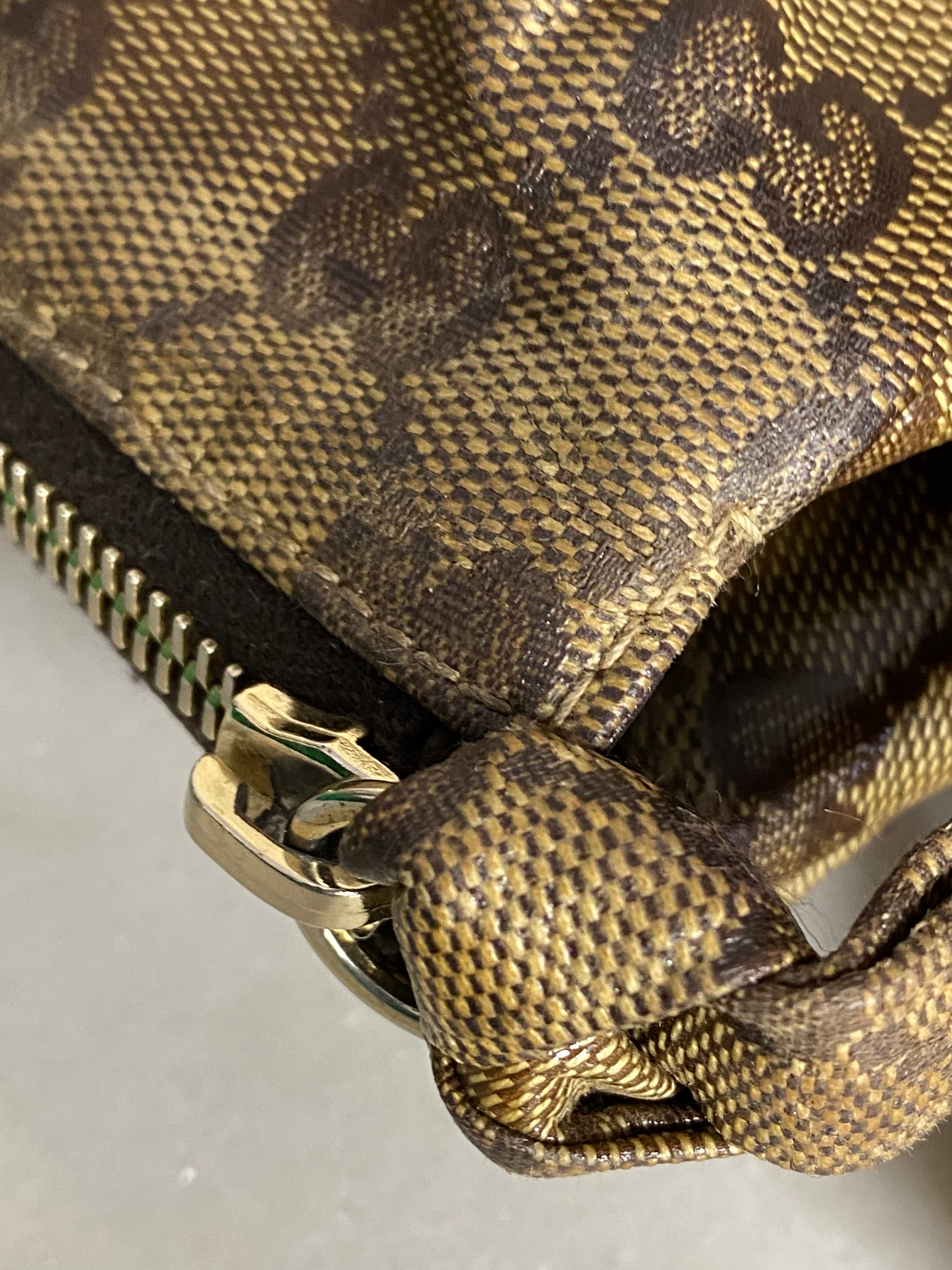 Gucci Brown GG Crystal Hysteria Zip Clutch-Clutch-Gucci-The Closet Egypt