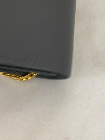 YSL Grey Uptown WOC-Wallet Chain-YSL-The Closet Egypt