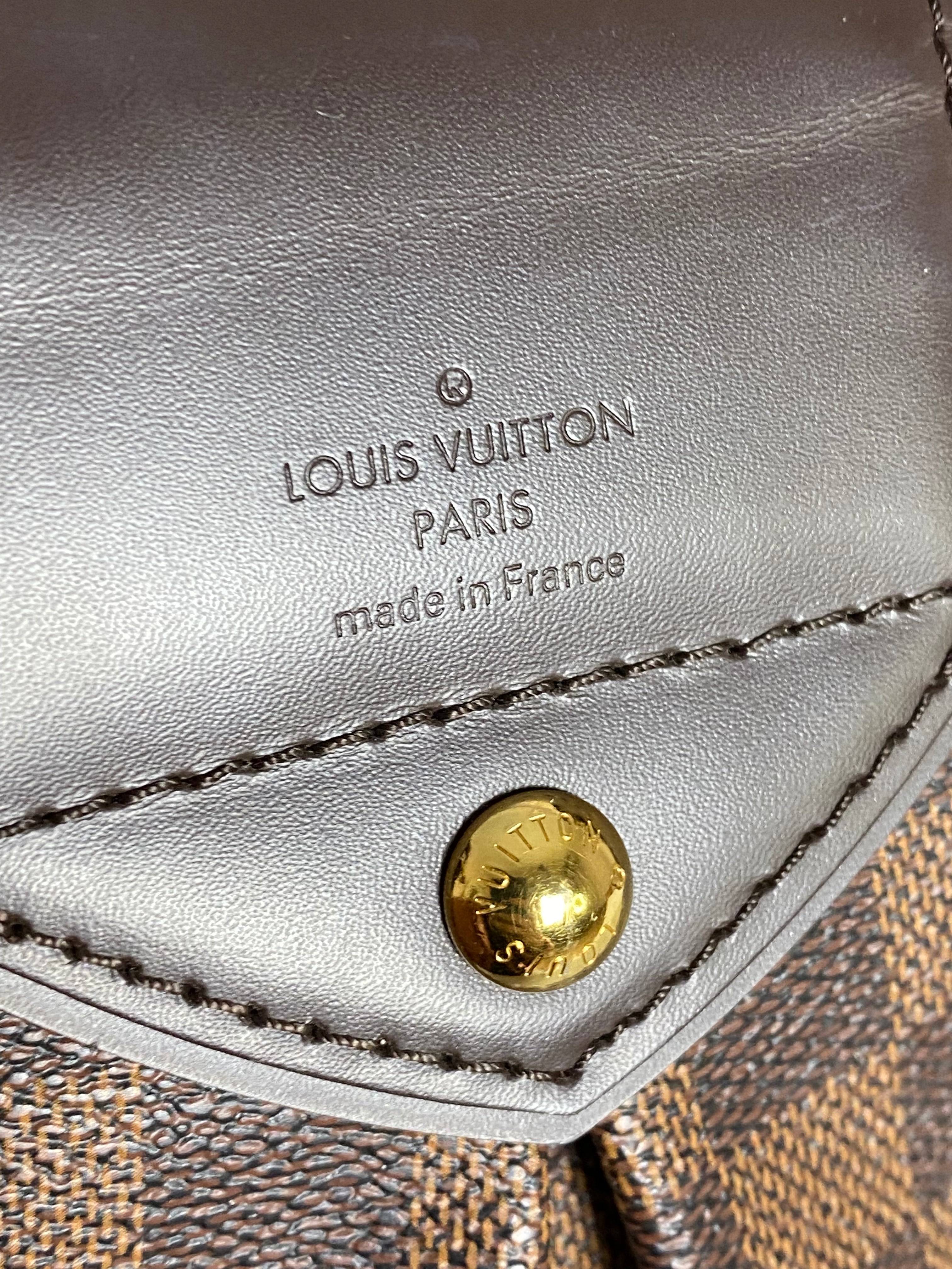 Louis Vuitton Damier Ebene Sistina PM Shoulder Bag-handbag-Louis Vuitton-The Closet Egypt