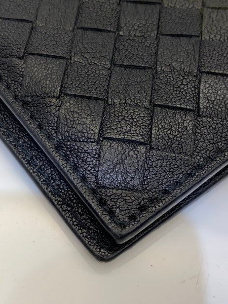 Bottega Veneta Bicolor Wallet with Initials K.A-wallet-Bottega Veneta-The Closet Egypt