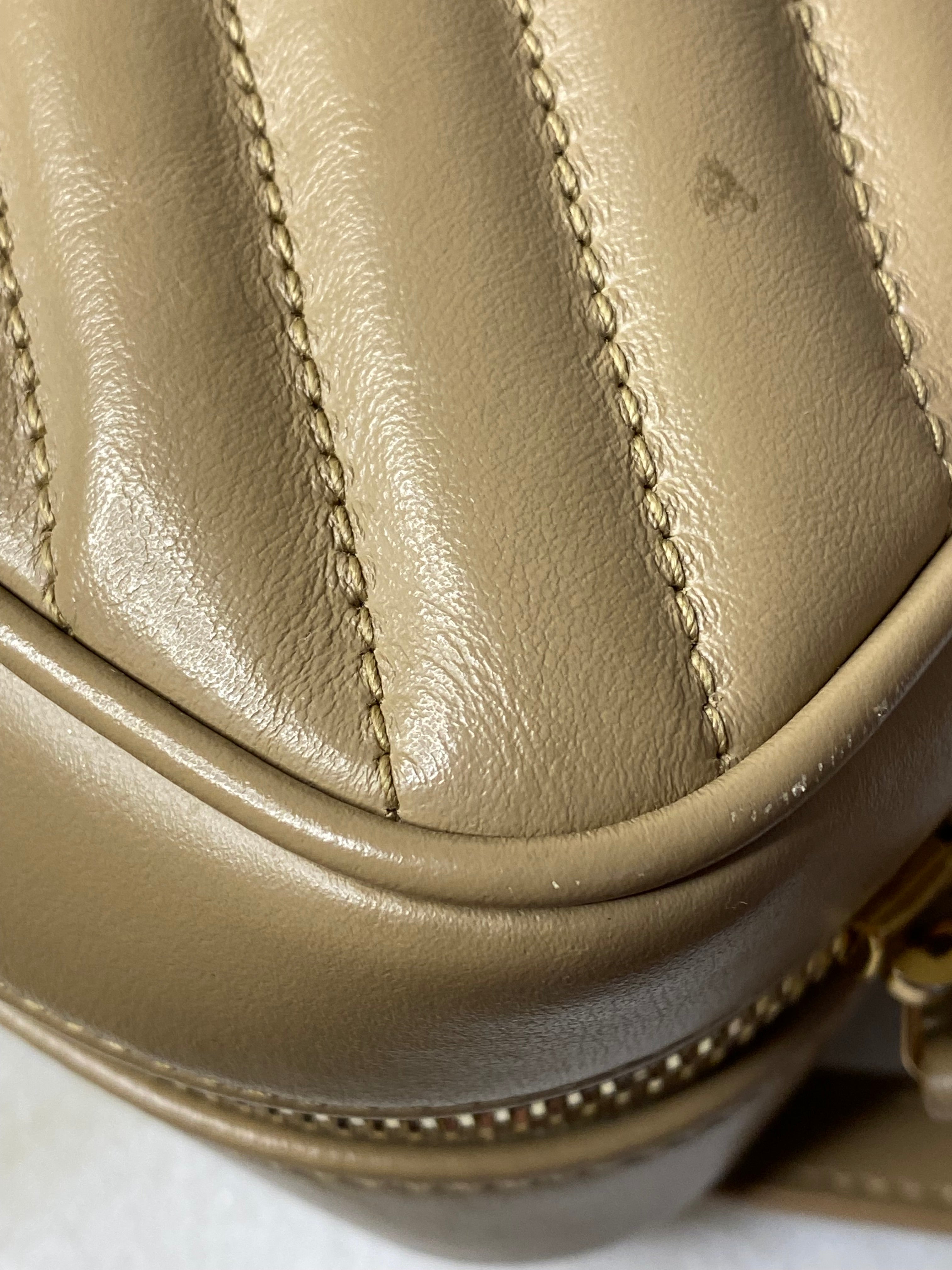 YSL Beige Lou Camera Crossbody Bag-handbag-YSL-The Closet Egypt