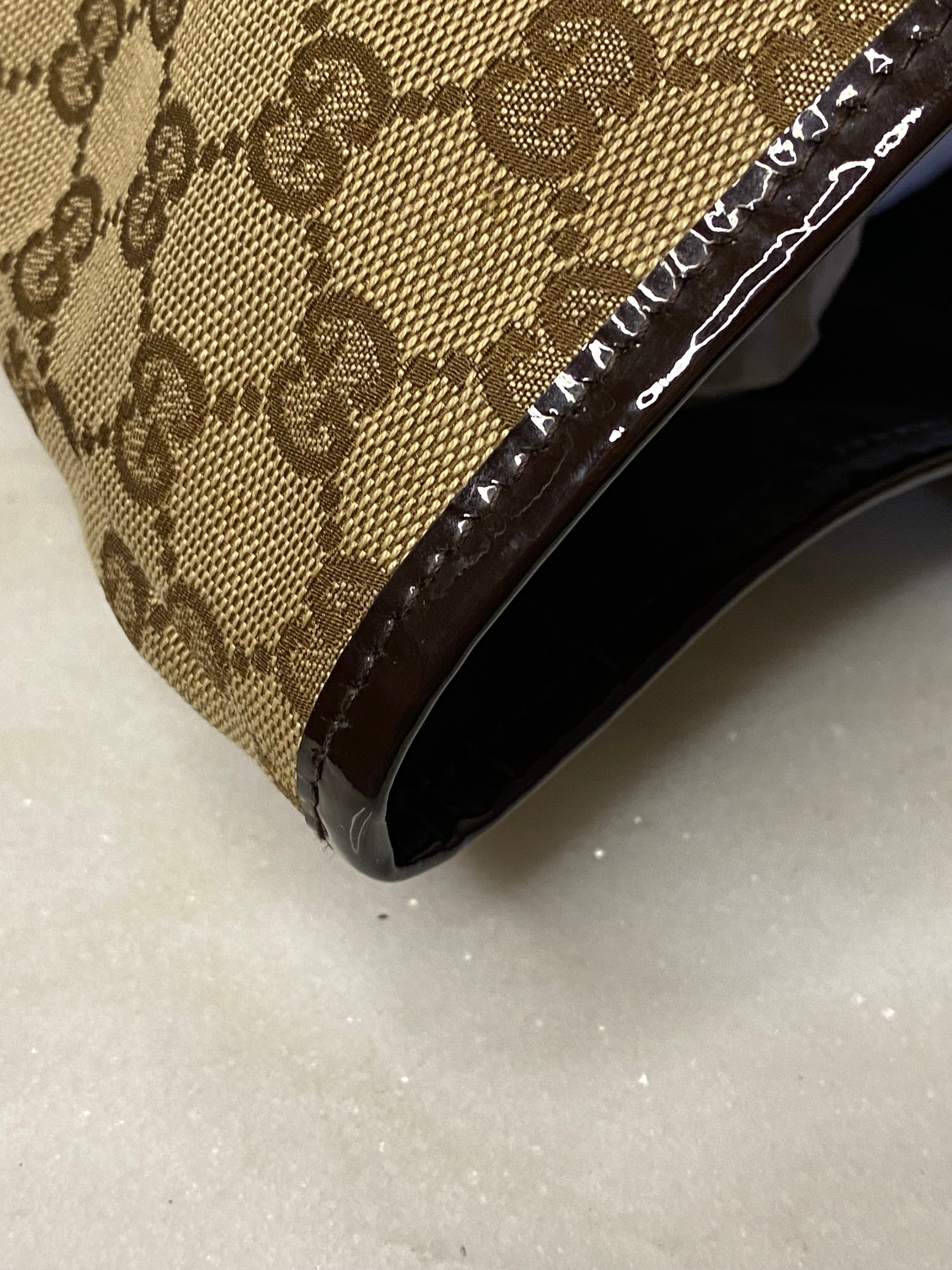 Gucci Brown GG Jolie Web Tote Bag-handbag-Gucci-The Closet Egypt