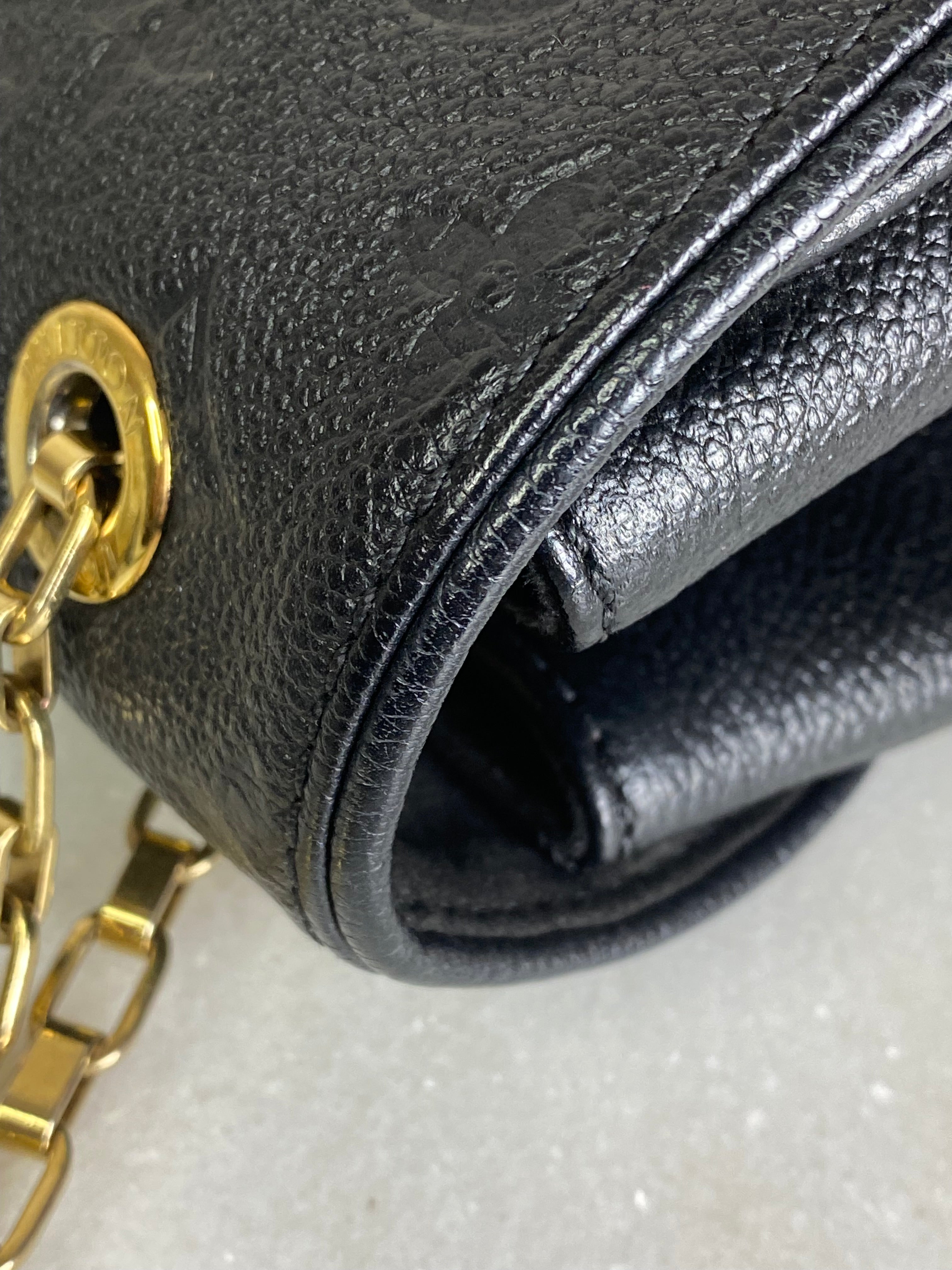 Louis Vuitton Black Monogram Empreinte St Germain Bag-handbag-Louis Vuitton-The Closet Egypt