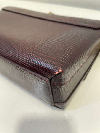 Dolce & Gabbana Burgundy Crystal Logo Crossbody Bag-handbag-Dolce & Gabbana-The Closet Egypt