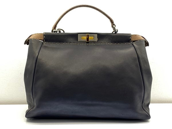 Fendi Brown Peekaboo Bag-handbag-Fendi-The Closet Egypt