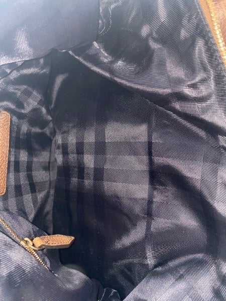 Burberry Brown Tote Turn Lock Bag-handbag-Burberry-The Closet Egypt