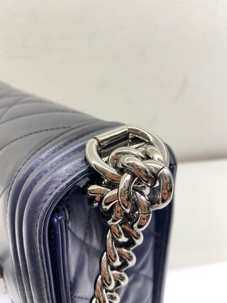 Chanel Blue Boy Medium Bag-handbag-Chanel-The Closet Egypt