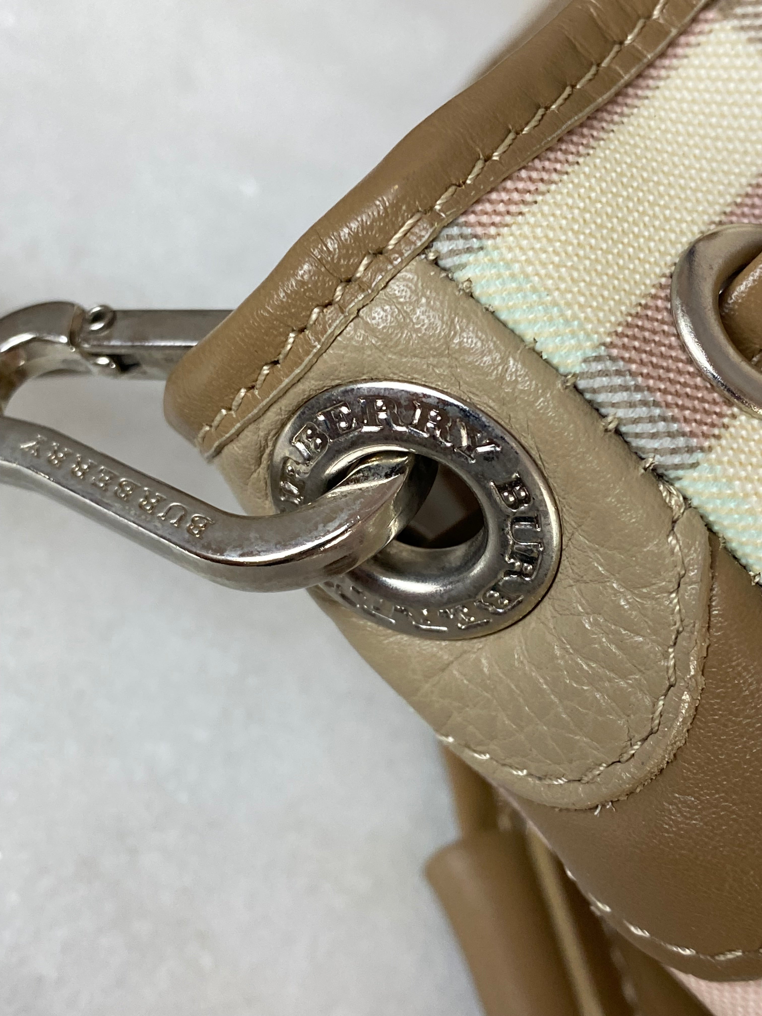 Burberry Bicolor Nova Check Bucket Shoulder Bag-handbag-Burberry-The Closet Egypt