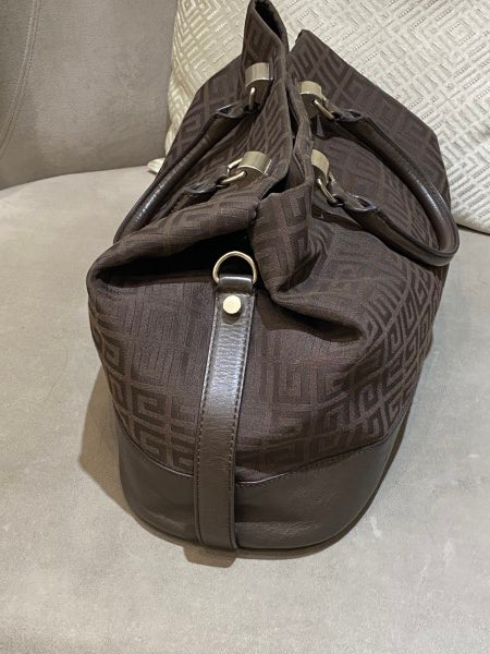 Givenchy Dark Brown Logo Tote Bag-handbag-Givenchy-The Closet Egypt