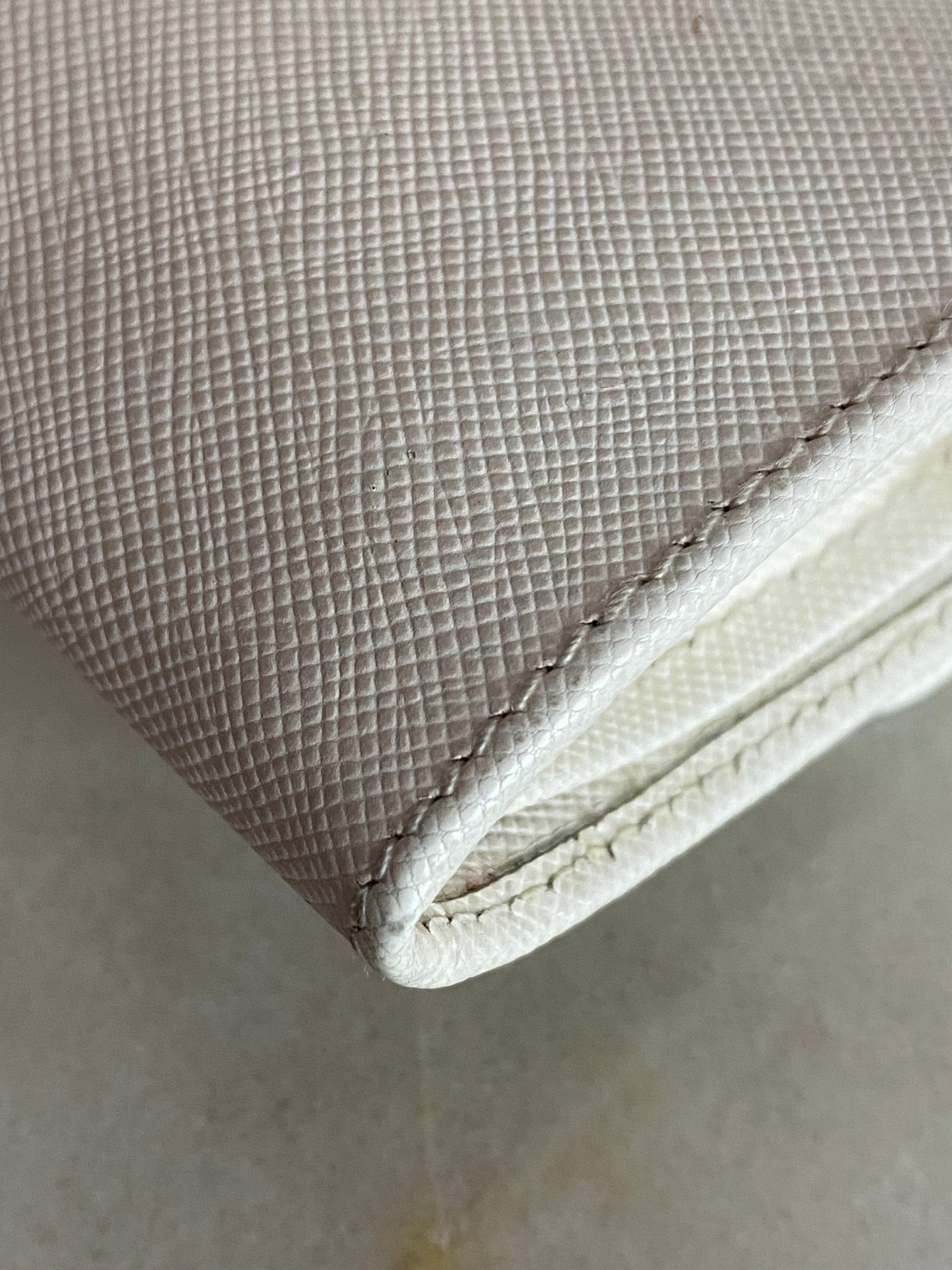 Prada White WOC-wallet-Prada-The Closet Egypt