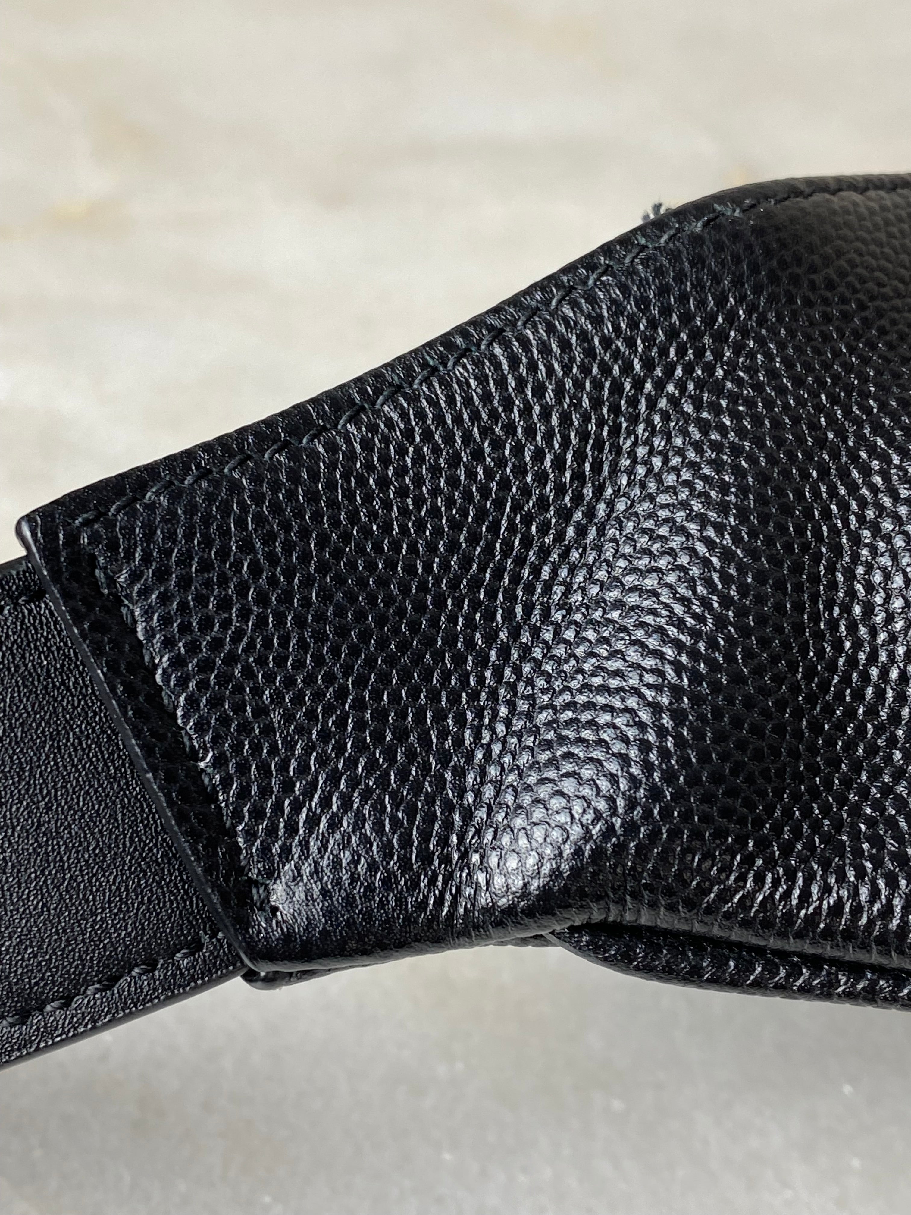 YSL Black Waist Bag