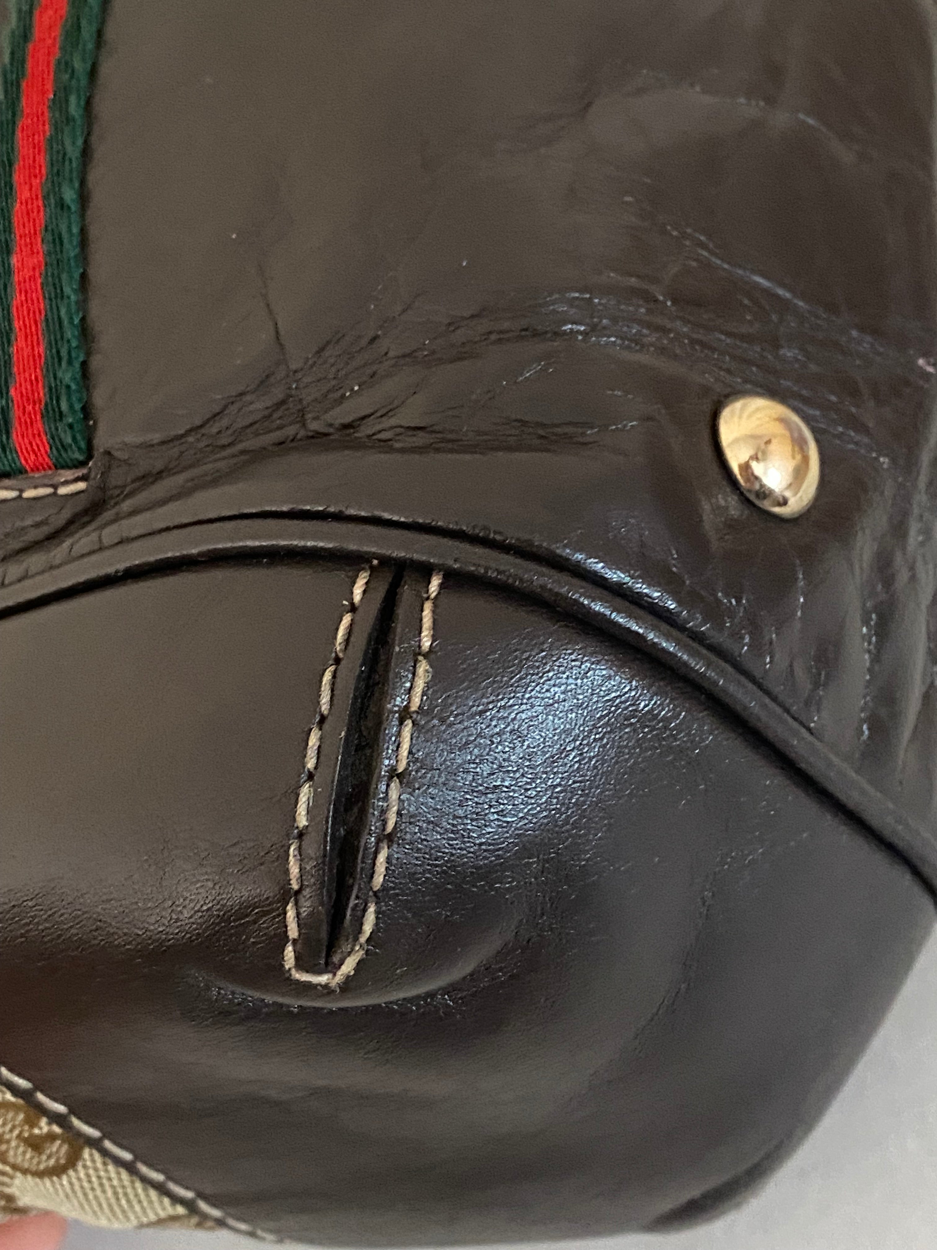 Gucci Bicolor GG Web Mayfair Bag-handbag-Gucci-The Closet Egypt